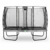 EXIT TOYS EXIT Elegant Trampoline 244x427cm Met Economy Veiligheidsnet - Grijs