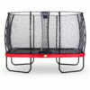 EXIT TOYS EXIT Elegant Trampoline 244x427cm Met Economy Veiligheidsnet - Rood