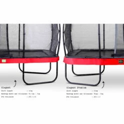 EXIT TOYS EXIT Elegant Trampoline 244x427cm Met Economy Veiligheidsnet - Rood 15 EXIT TOYS EXIT Elegant Trampoline 244x427cm Met Economy Veiligheidsnet - Rood -NL Zwembad Verkoop exit elegant trampoline 244x427cm met economy veiligheidsnet rood 3