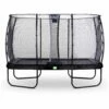 EXIT TOYS EXIT Elegant Trampoline 244x427cm Met Economy Veiligheidsnet - Zwart