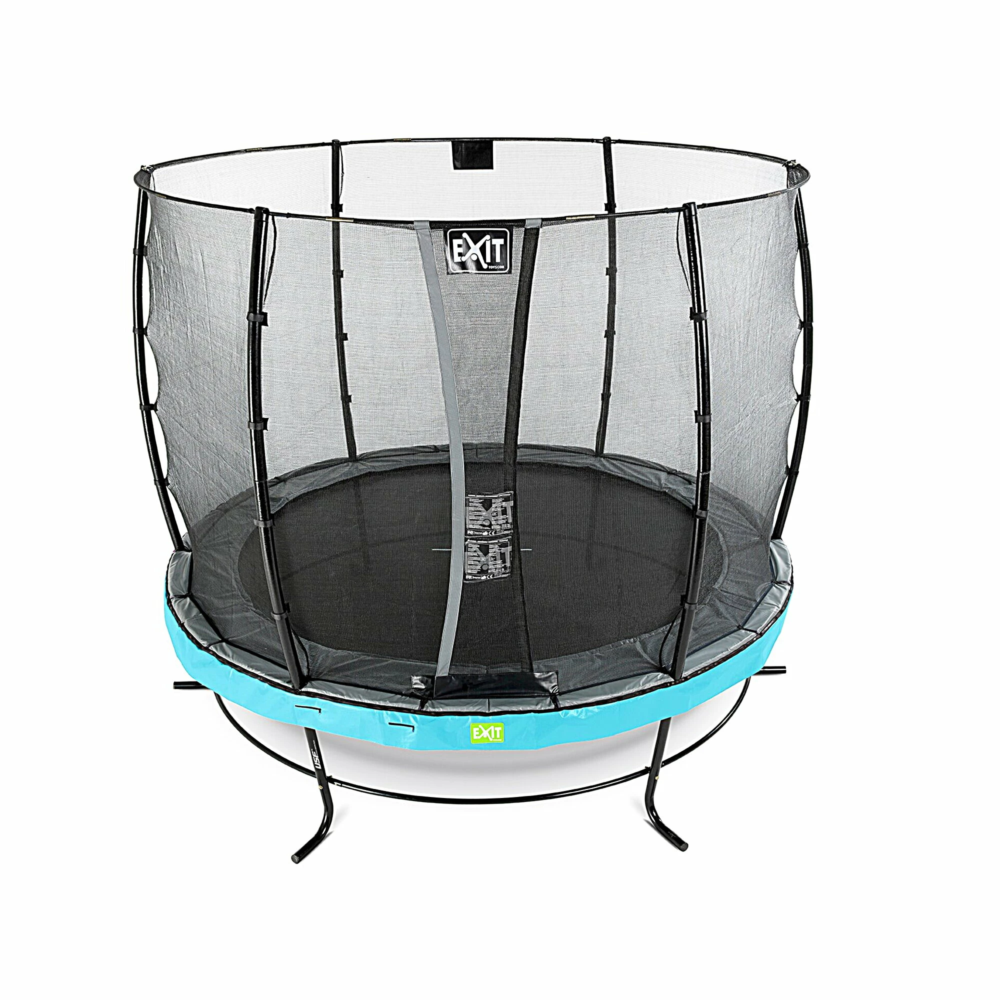 EXIT TOYS EXIT Elegant Trampoline ø253cm Met Economy Veiligheidsnet - Blauw 2 EXIT TOYS EXIT Elegant Trampoline ø253cm Met Economy Veiligheidsnet - Blauw - Afbeelding 2