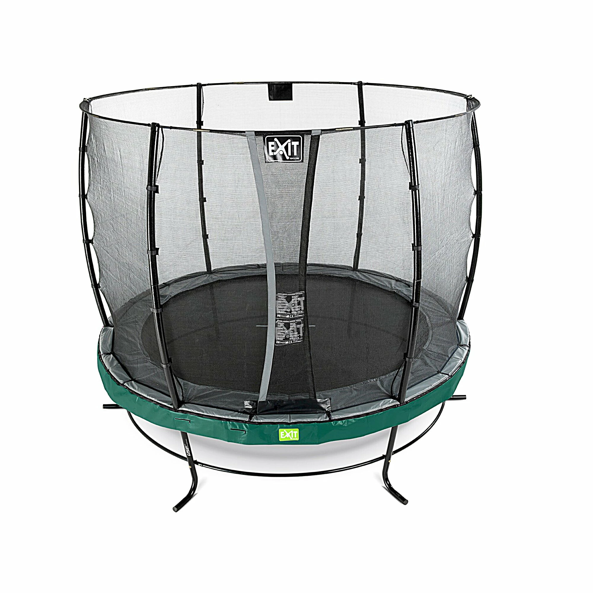 EXIT TOYS EXIT Elegant Trampoline ø305cm Met Economy Veiligheidsnet - Groen 2 EXIT TOYS EXIT Elegant Trampoline ø305cm Met Economy Veiligheidsnet - Groen - Afbeelding 2