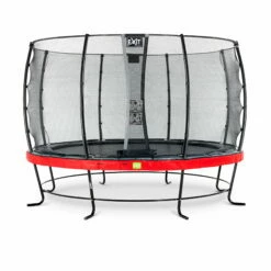 EXIT TOYS EXIT Elegant Trampoline ø366cm Met Economy Veiligheidsnet - Rood