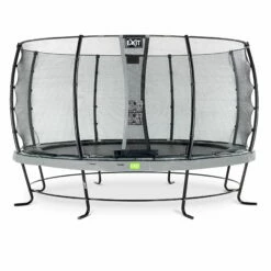 EXIT TOYS EXIT Elegant Trampoline ø427cm Met Economy Veiligheidsnet - Grijs
