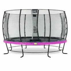 EXIT TOYS EXIT Elegant Trampoline ø427cm Met Economy Veiligheidsnet - Paars