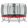 EXIT TOYS EXIT Elegant Trampoline ø427cm Met Economy Veiligheidsnet - Rood