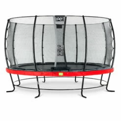 EXIT TOYS EXIT Elegant Trampoline ø427cm Met Economy Veiligheidsnet - Rood