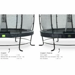 EXIT TOYS EXIT Elegant Trampoline ø427cm Met Economy Veiligheidsnet - Zwart 18 EXIT TOYS EXIT Elegant Trampoline ø427cm Met Economy Veiligheidsnet - Zwart -NL Zwembad Verkoop exit elegant trampoline o427cm met economy veiligheidsnet zwart 4