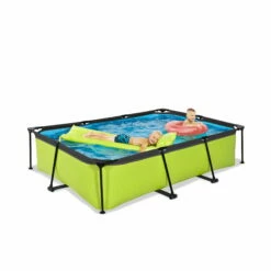 EXIT TOYS EXIT Lime Zwembad 300x200x65cm Met Filterpomp - Groen -NL Zwembad Verkoop exit lime zwembad 300x200x65cm met filterpomp groen 4