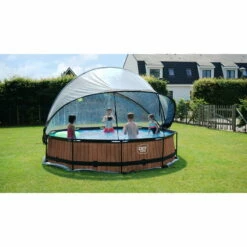 EXIT TOYS EXIT Lime Zwembad ø360x76cm Met Filterpomp En Overkapping - Groen -NL Zwembad Verkoop exit lime zwembad o360x76cm met filterpomp en overkapping groen 10