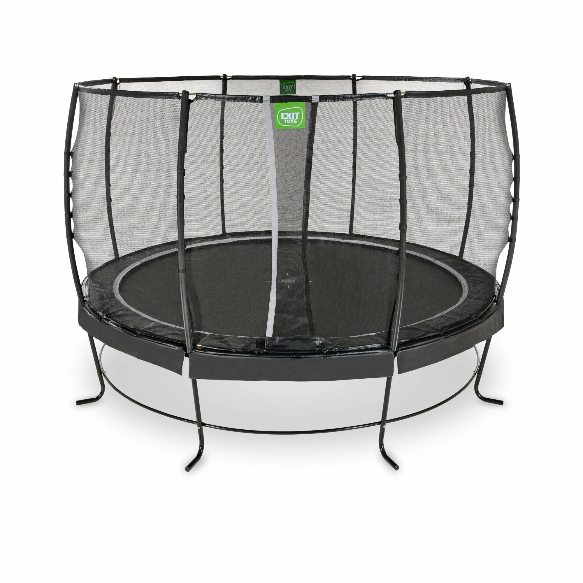 EXIT TOYS EXIT Lotus Premium Trampoline ø366cm - Zwart 2 EXIT TOYS EXIT Lotus Premium Trampoline ø366cm - Zwart - Afbeelding 2