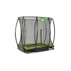 EXIT TOYS EXIT Silhouette Inground Trampoline 153x214cm Met Veiligheidsnet - Groen -NL Zwembad Verkoop exit silhouette inground trampoline 153x214cm met veiligheidsnet groen 1