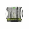 EXIT TOYS EXIT Silhouette Inground Trampoline 153x214cm Met Veiligheidsnet - Groen
