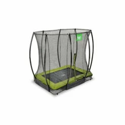 EXIT TOYS EXIT Silhouette Inground Trampoline 153x214cm Met Veiligheidsnet - Groen -NL Zwembad Verkoop exit silhouette inground trampoline 153x214cm met veiligheidsnet groen 2