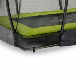 EXIT TOYS EXIT Silhouette Inground Trampoline 153x214cm Met Veiligheidsnet - Groen -NL Zwembad Verkoop exit silhouette inground trampoline 153x214cm met veiligheidsnet groen 4