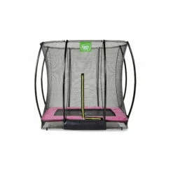 EXIT TOYS EXIT Silhouette Inground Trampoline 153x214cm Met Veiligheidsnet - Roze