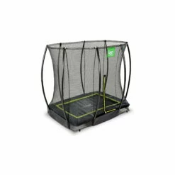 EXIT TOYS EXIT Silhouette Inground Trampoline 153x214cm Met Veiligheidsnet - Zwart -NL Zwembad Verkoop exit silhouette inground trampoline 153x214cm met veiligheidsnet zwart 2