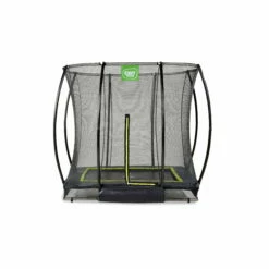 EXIT TOYS EXIT Silhouette Inground Trampoline 153x214cm Met Veiligheidsnet - Zwart