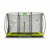 EXIT TOYS EXIT Silhouette Inground Trampoline 214x305cm Met Veiligheidsnet - Groen