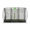 EXIT TOYS EXIT Silhouette Inground Trampoline 214x305cm Met Veiligheidsnet - Zwart