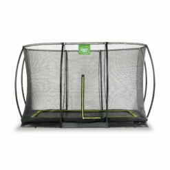 EXIT TOYS EXIT Silhouette Inground Trampoline 214x305cm Met Veiligheidsnet - Zwart