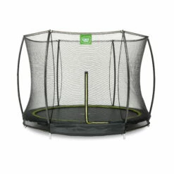 EXIT TOYS EXIT Silhouette Inground Trampoline ø305cm Met Veiligheidsnet - Zwart