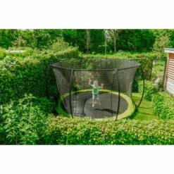 EXIT TOYS EXIT Silhouette Inground Trampoline ø366cm Met Veiligheidsnet - Groen -NL Zwembad Verkoop exit silhouette inground trampoline o366cm met veiligheidsnet groen 5
