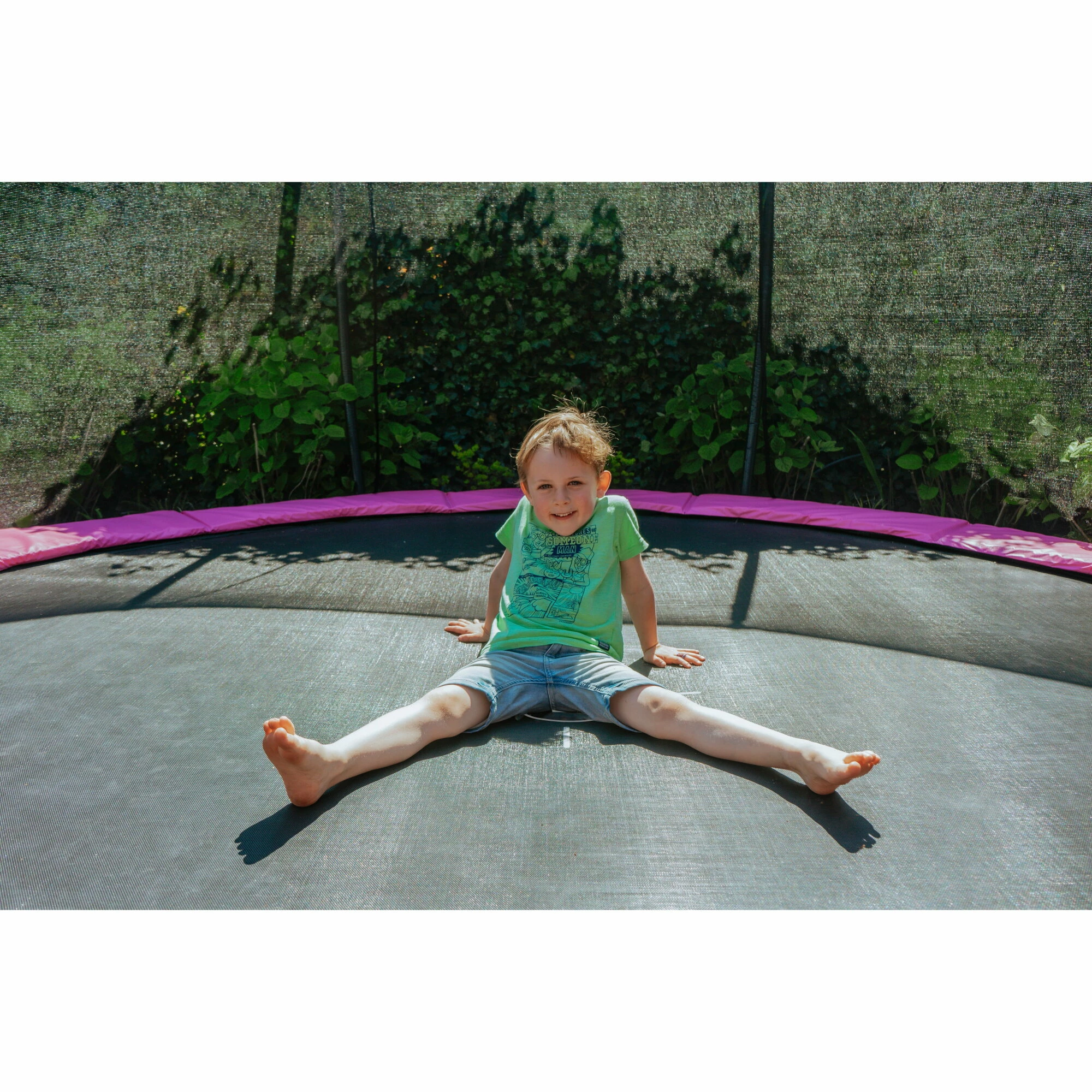 EXIT TOYS EXIT Silhouette Inground Trampoline ø427cm Met Veiligheidsnet - Roze 8 EXIT TOYS EXIT Silhouette Inground Trampoline ø427cm Met Veiligheidsnet - Roze - Afbeelding 8