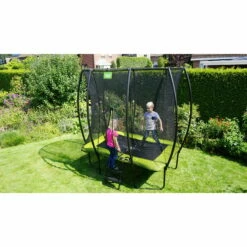 EXIT TOYS EXIT Silhouette Trampoline 153x214cm - Groen -NL Zwembad Verkoop exit silhouette trampoline 153x214cm groen 9
