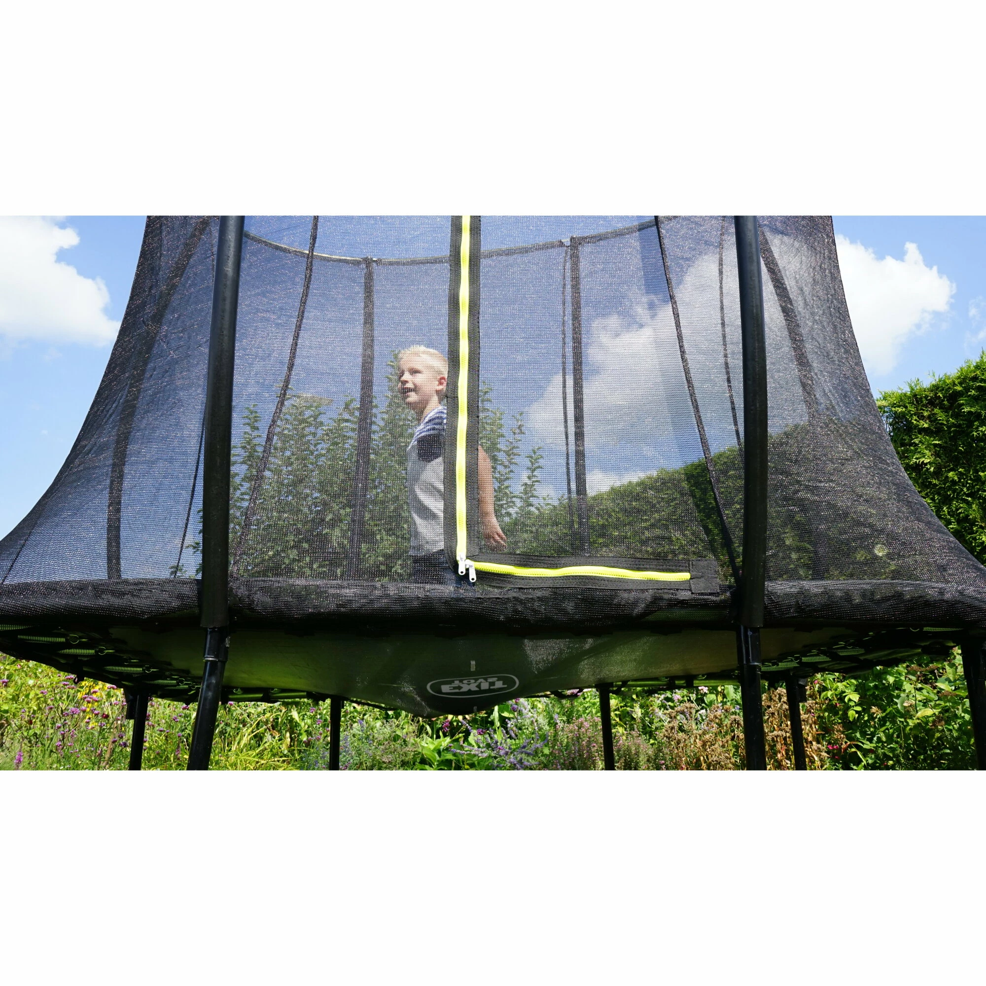 EXIT TOYS EXIT Silhouette Trampoline 153x214cm - Zwart 11 EXIT TOYS EXIT Silhouette Trampoline 153x214cm - Zwart - Afbeelding 11