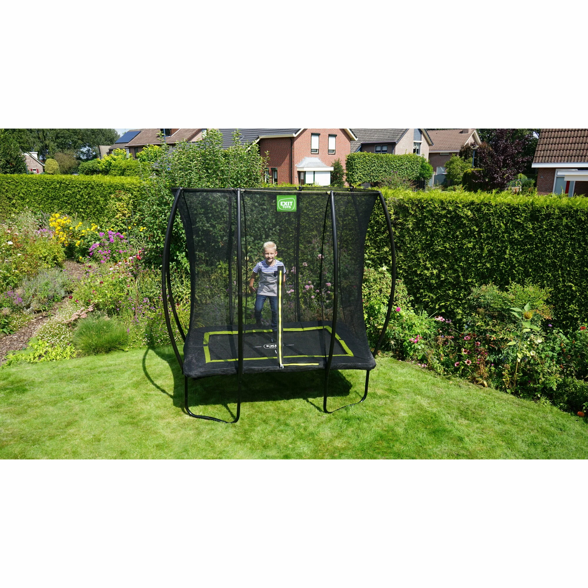 EXIT TOYS EXIT Silhouette Trampoline 153x214cm - Zwart 9 EXIT TOYS EXIT Silhouette Trampoline 153x214cm - Zwart - Afbeelding 9
