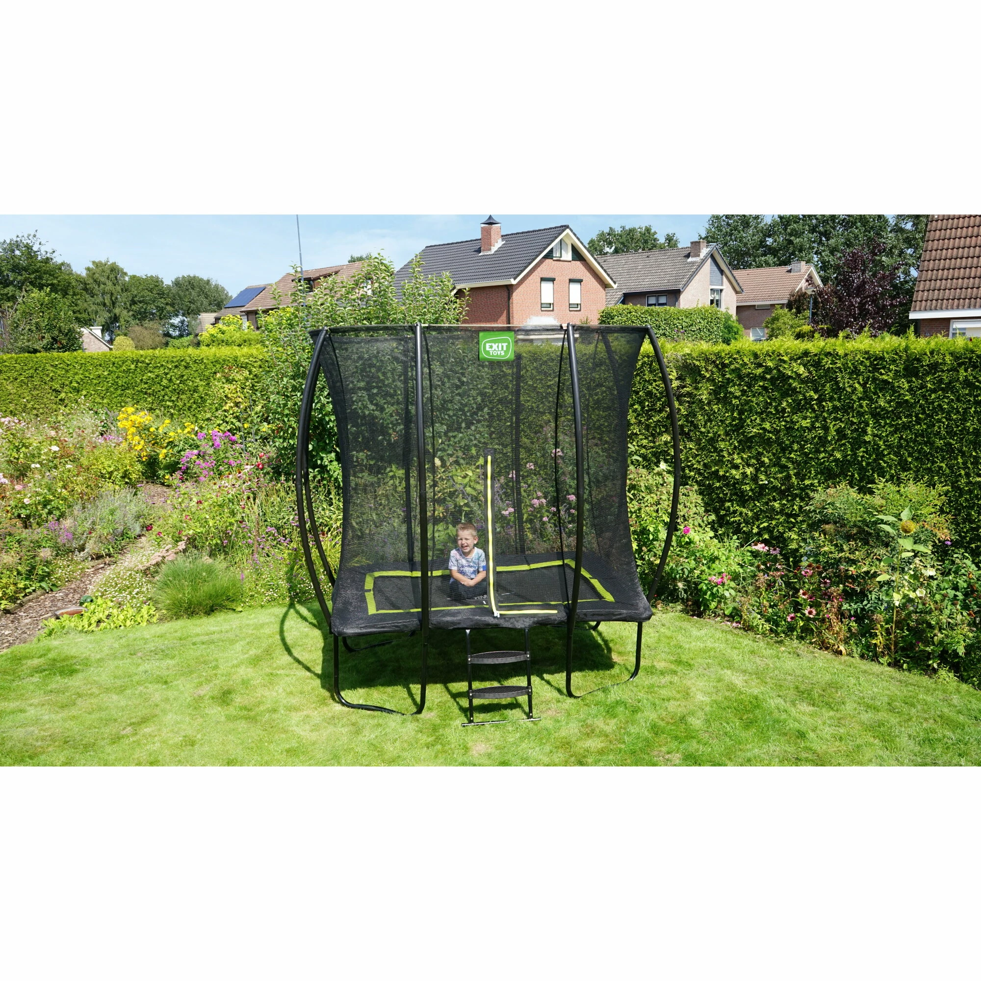 EXIT TOYS EXIT Silhouette Trampoline 153x214cm - Zwart 10 EXIT TOYS EXIT Silhouette Trampoline 153x214cm - Zwart - Afbeelding 10