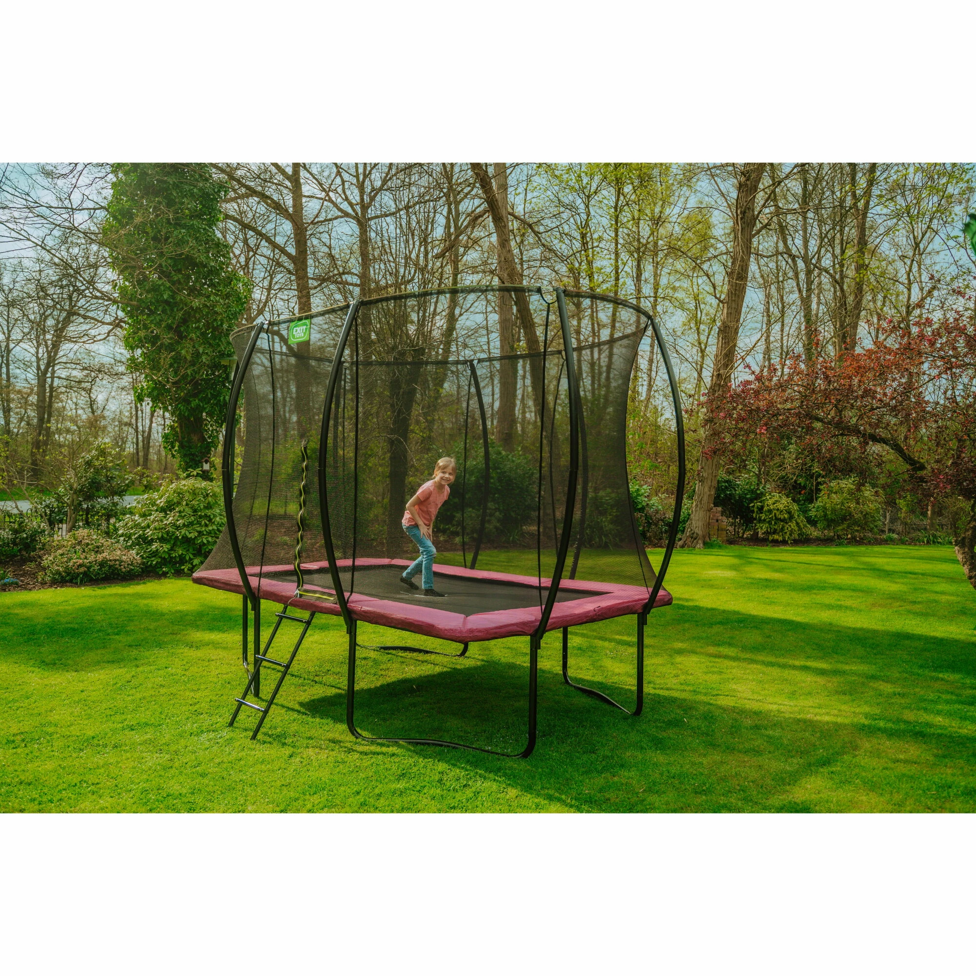 EXIT TOYS EXIT Silhouette Trampoline 214x305cm - Roze 12 EXIT TOYS EXIT Silhouette Trampoline 214x305cm - Roze - Afbeelding 12