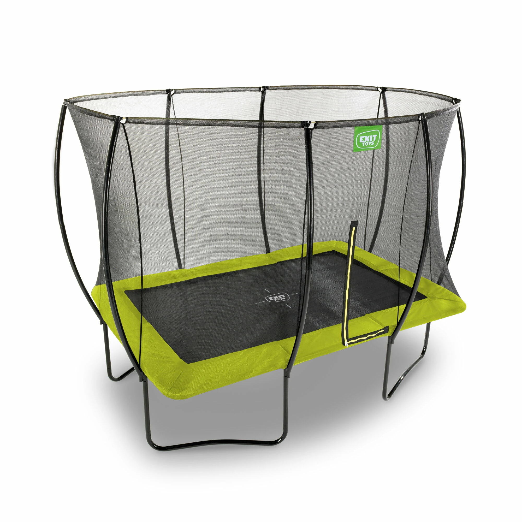 EXIT TOYS EXIT Silhouette Trampoline 244x366cm - Groen 3 EXIT TOYS EXIT Silhouette Trampoline 244x366cm - Groen - Afbeelding 3