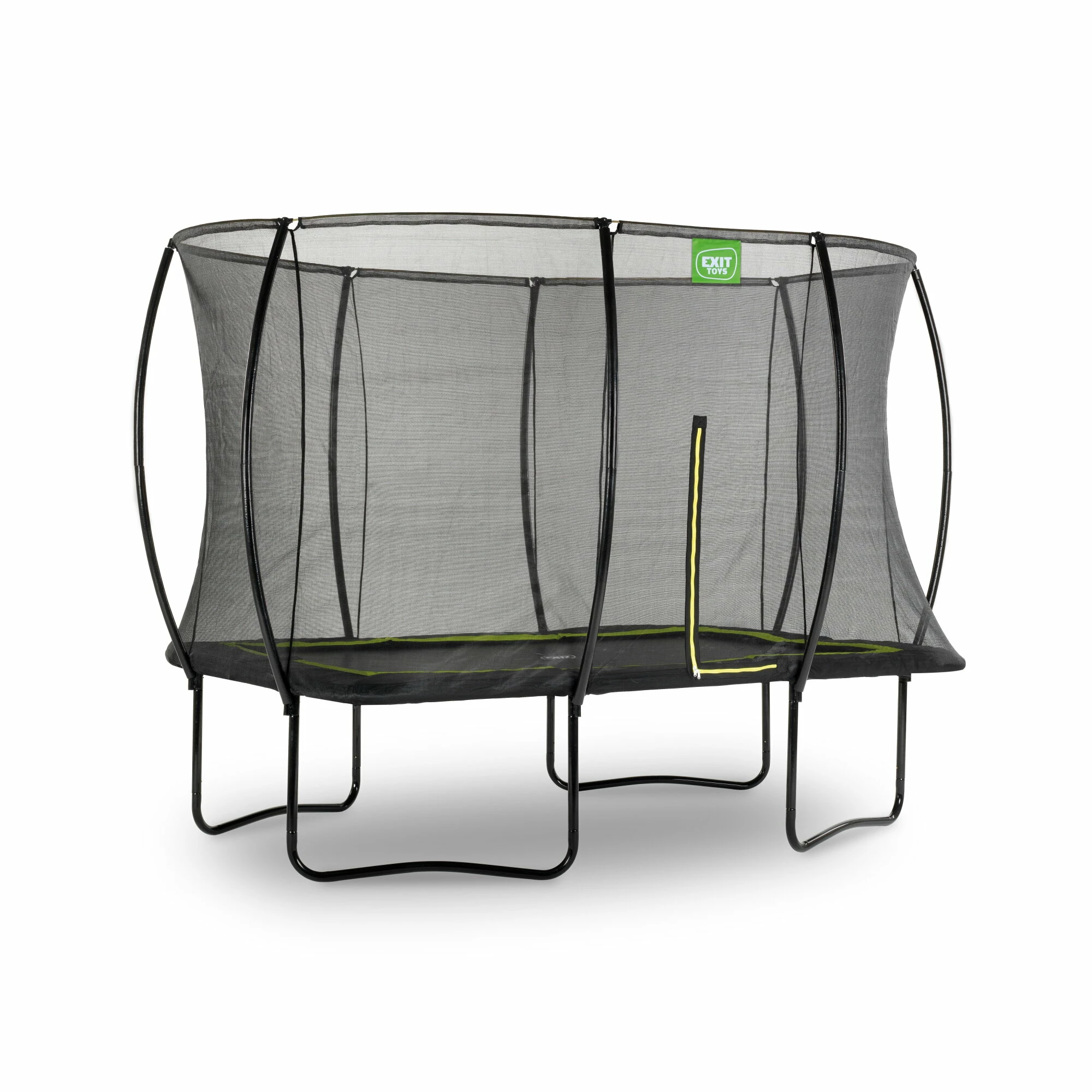 EXIT TOYS EXIT Silhouette Trampoline 244x366cm - Zwart 2 EXIT TOYS EXIT Silhouette Trampoline 244x366cm - Zwart - Afbeelding 2