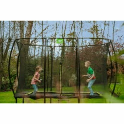 EXIT TOYS EXIT Silhouette Trampoline 244x366cm - Zwart 21 EXIT TOYS EXIT Silhouette Trampoline 244x366cm - Zwart -NL Zwembad Verkoop exit silhouette trampoline 244x366cm zwart 10
