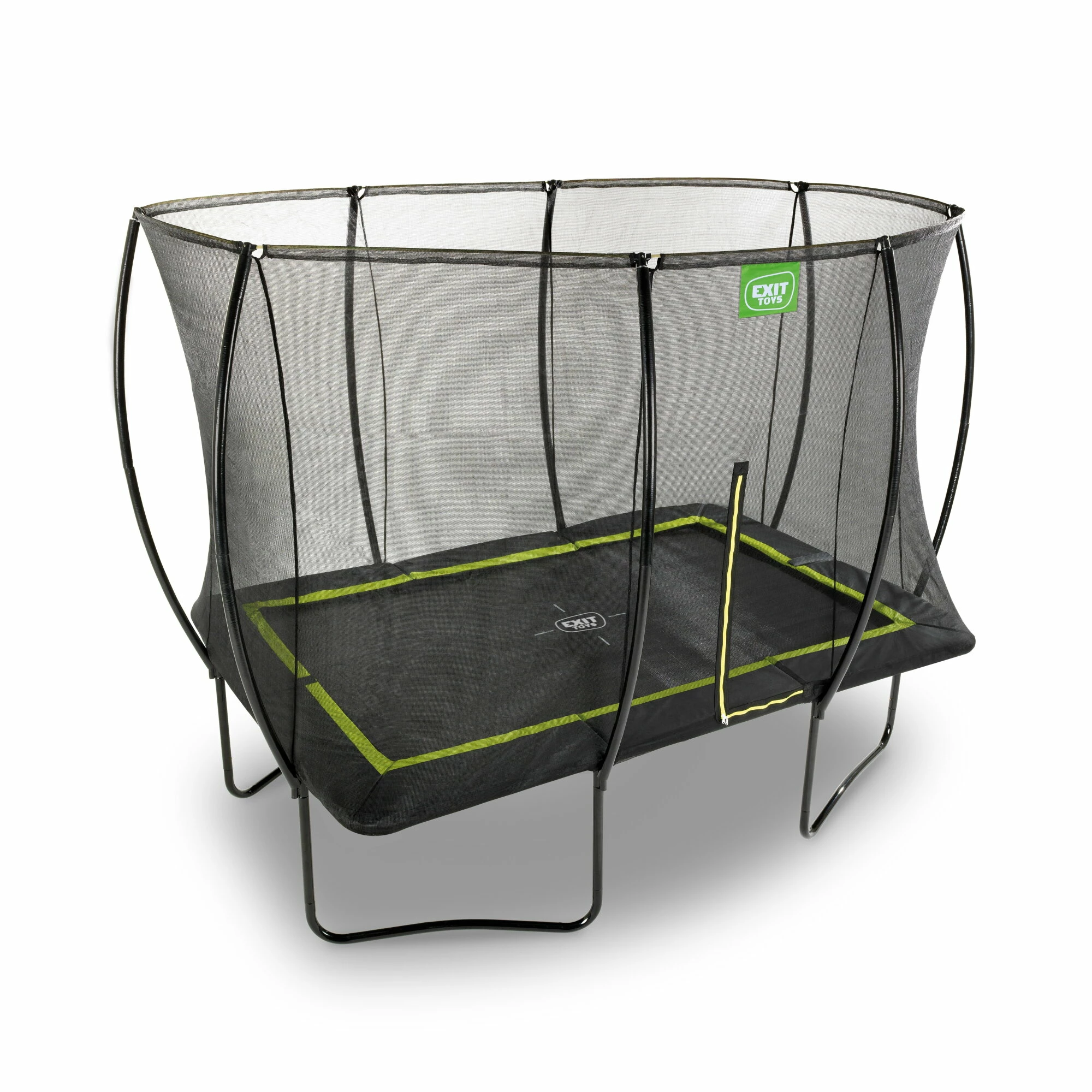 EXIT TOYS EXIT Silhouette Trampoline 244x366cm - Zwart 3 EXIT TOYS EXIT Silhouette Trampoline 244x366cm - Zwart - Afbeelding 3
