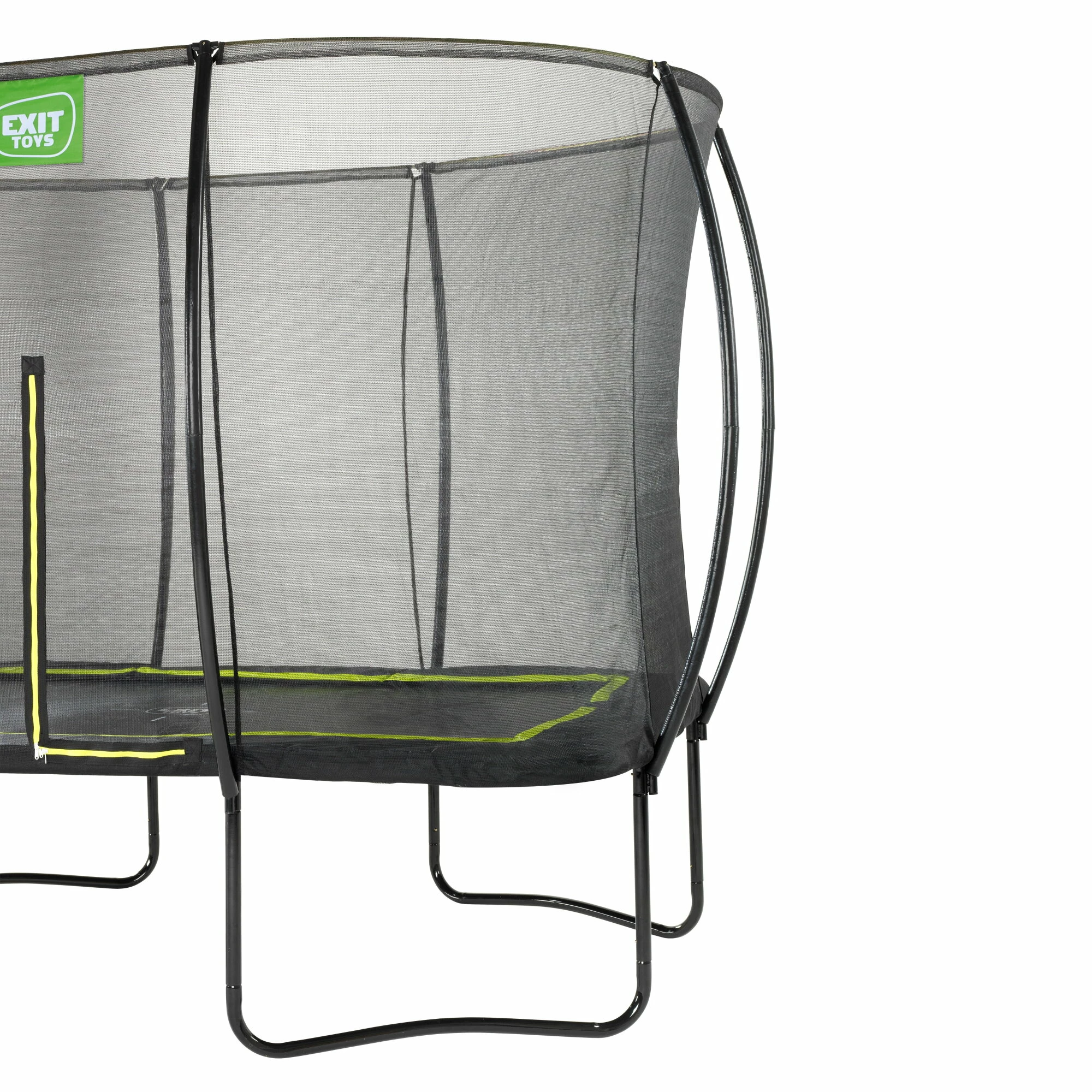 EXIT TOYS EXIT Silhouette Trampoline 244x366cm - Zwart 5 EXIT TOYS EXIT Silhouette Trampoline 244x366cm - Zwart - Afbeelding 5
