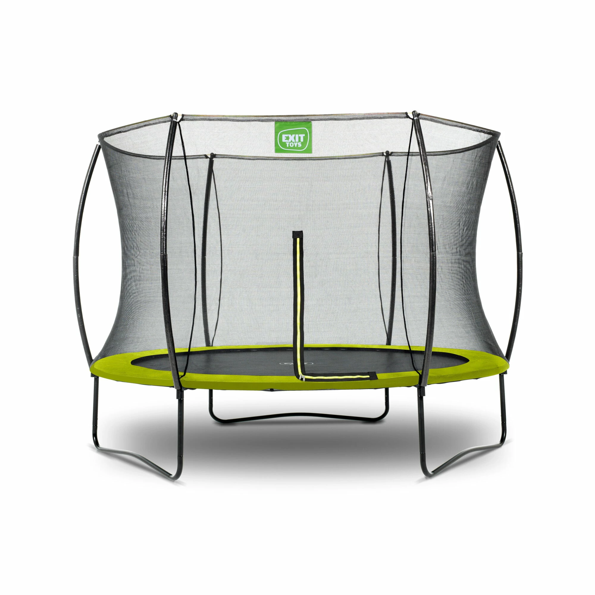 EXIT TOYS EXIT Silhouette Trampoline ø244cm - Groen 1 EXIT TOYS EXIT Silhouette Trampoline ø244cm - Groen