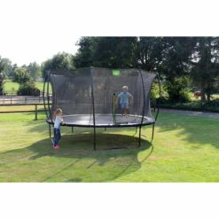 EXIT TOYS EXIT Silhouette Trampoline ø427cm - Zwart -NL Zwembad Verkoop exit silhouette trampoline o427cm zwart 5