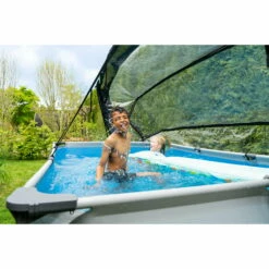 EXIT TOYS EXIT Soft Grey Zwembad 300x200x65cm Met Filterpomp En Overkapping - Grijs -NL Zwembad Verkoop exit soft grey zwembad 300x200x65cm met filterpomp en overkapping grijs 13