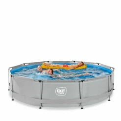 EXIT TOYS EXIT Soft Grey Zwembad ø360x76cm Met Filterpomp - Grijs 10 EXIT TOYS EXIT Soft Grey Zwembad ø360x76cm Met Filterpomp - Grijs -NL Zwembad Verkoop exit soft grey zwembad o360x76cm met filterpomp n grijs 3