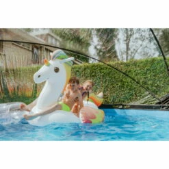 EXIT TOYS EXIT Stone Zwembad ø427x122cm Met Zandfilterpomp En Overkapping - Grijs -NL Zwembad Verkoop exit stone zwembad o427x122cm met zandfilterpomp en overkapping grijs 11