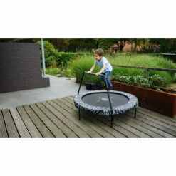 EXIT TOYS EXIT Tiggy Junior Trampoline Met Beugel ø140cm - Zwart/grijs -NL Zwembad Verkoop exit tiggy junior trampoline met beugel o140cm zwart grijs 4