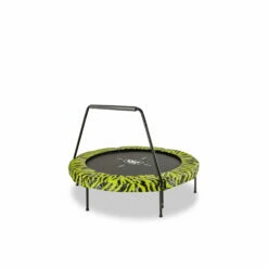 EXIT TOYS EXIT Tiggy Junior Trampoline Met Beugel ø140cm - Zwart/groen