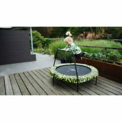EXIT TOYS EXIT Tiggy Junior Trampoline Met Beugel ø140cm - Zwart/groen -NL Zwembad Verkoop exit tiggy junior trampoline met beugel o140cm zwart groen 4