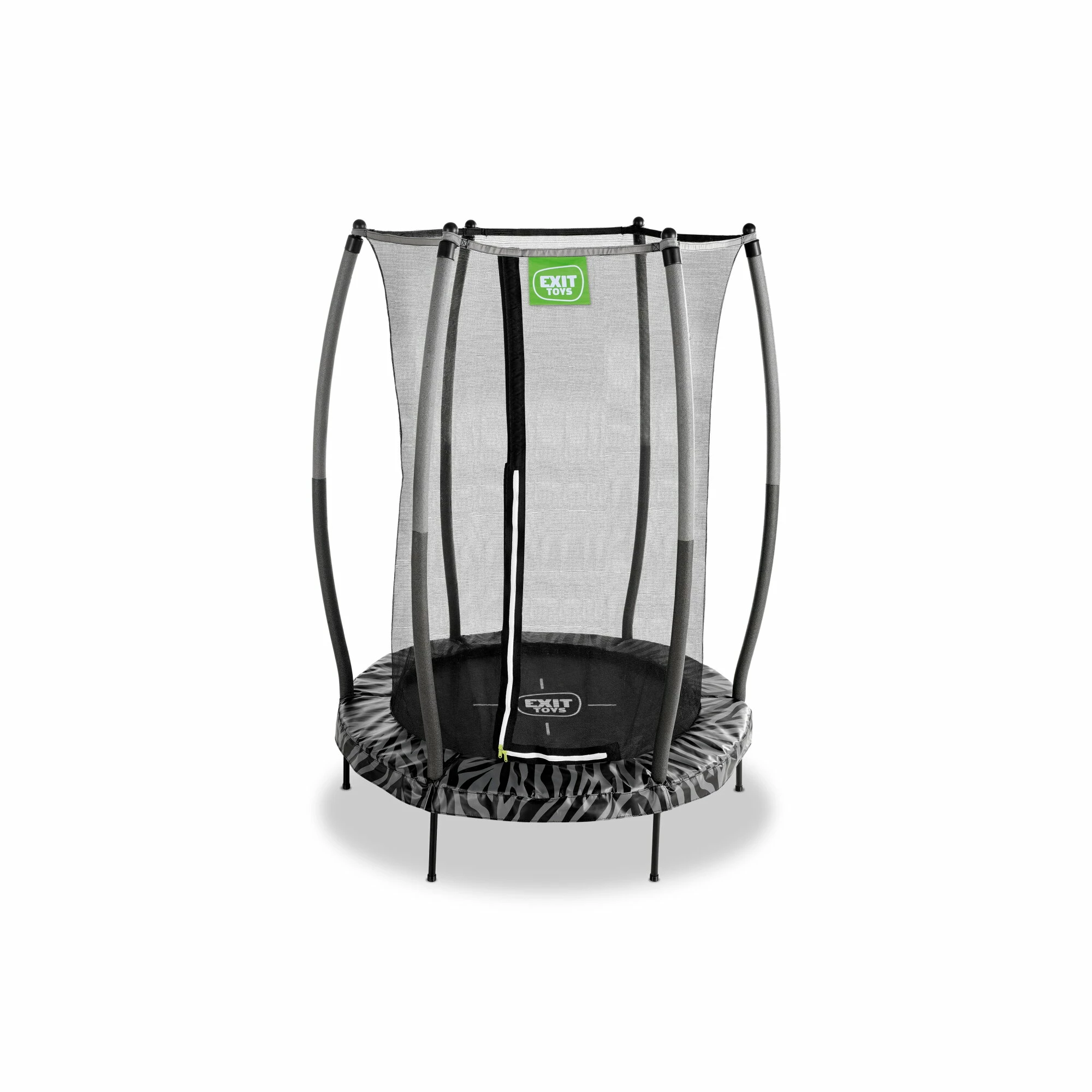 EXIT TOYS EXIT Tiggy Junior Trampoline Met Veiligheidsnet ø140cm - Zwart/grijs 2 EXIT TOYS EXIT Tiggy Junior Trampoline Met Veiligheidsnet ø140cm - Zwart/grijs - Afbeelding 2