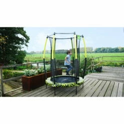 EXIT TOYS EXIT Tiggy Junior Trampoline Met Veiligheidsnet ø140cm - Zwart/groen -NL Zwembad Verkoop exit tiggy junior trampoline met veiligheidsnet o140cm zwart groen 6