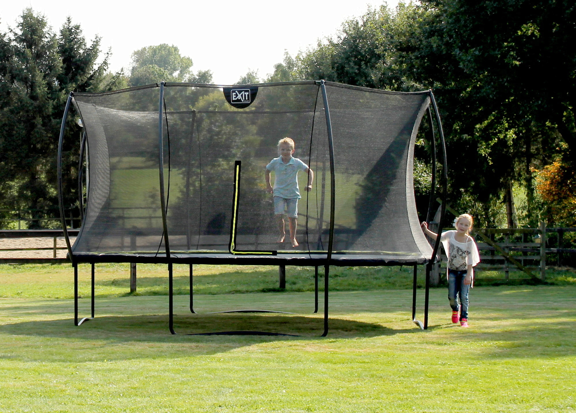 Voorkant 54 Voorkant -NL Zwembad Verkoop exit toys trampoline silhouette oe 427 cm 439097 en