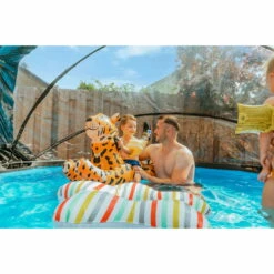 EXIT TOYS EXIT Wood Zwembad ø300x76cm Met Filterpomp En Overkapping - Bruin -NL Zwembad Verkoop exit wood zwembad o300x76cm met filterpomp en overkapping bruin 10